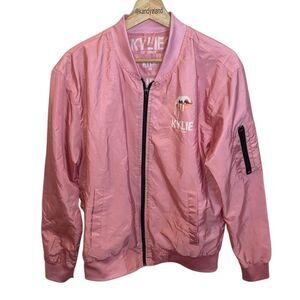 KYLIE Cosmetics Bomber Lightweight Zip Up Jacket